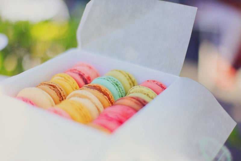 Starry Night Macarons